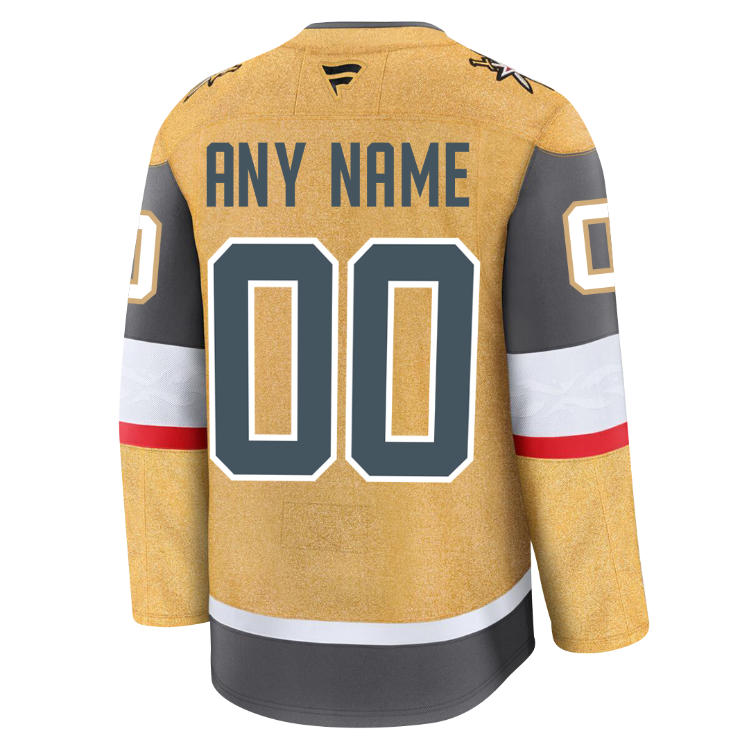 PRE-ORDER ONLY Customizable Vegas Golden Knights 2024 Fanatics Premium Official NHL Jersey