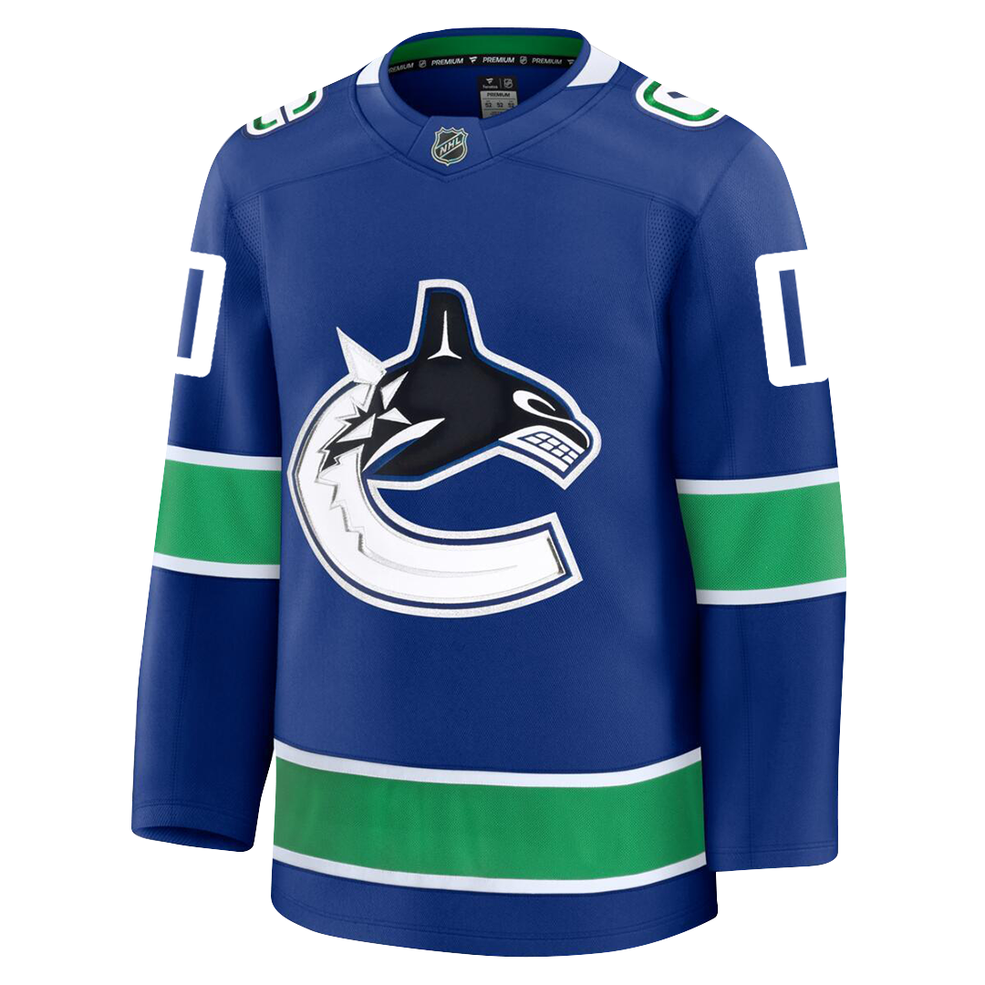 PRE ORDER ONLY Customizable Vancouver Canucks 2024 Fanatics Premium Of CoolHockey