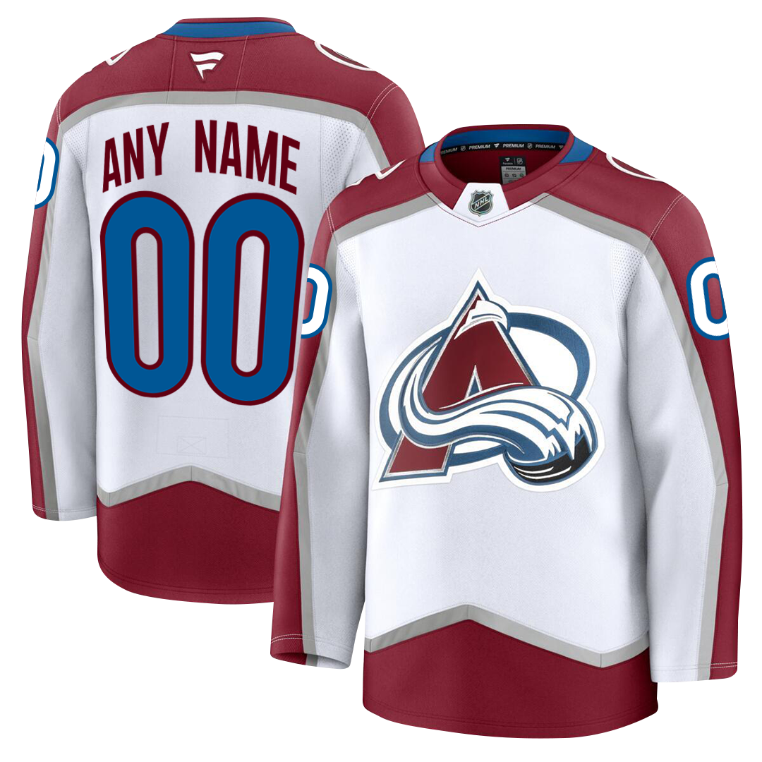 PRE-ORDER ONLY Customizable Colorado Avalanche 2024 Fanatics Premium Official NHL Jersey