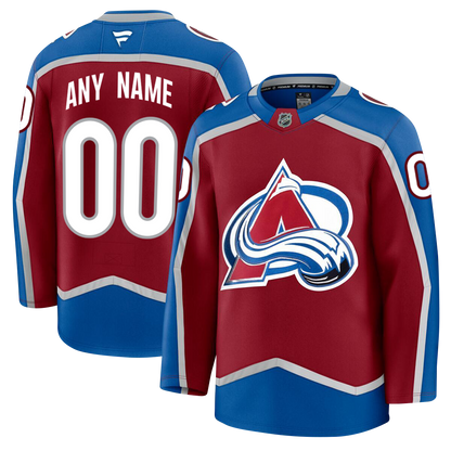 Customizable Colorado Avalanche 2024 Fanatics Premium Official HOME NHL Jersey