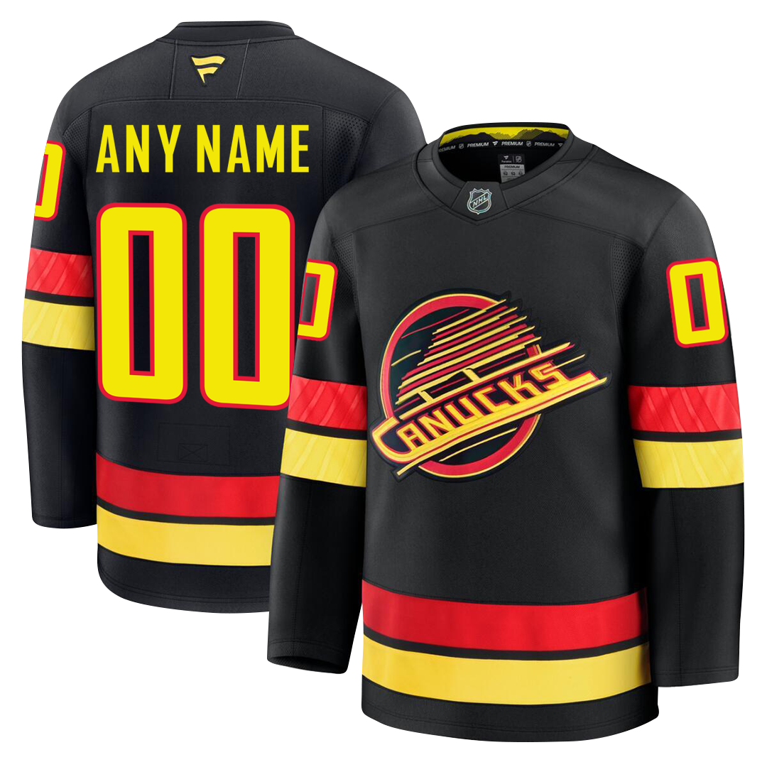 PRE-ORDER ONLY Customizable Vancouver Canucks 2024 Fanatics Premium Official NHL Jersey