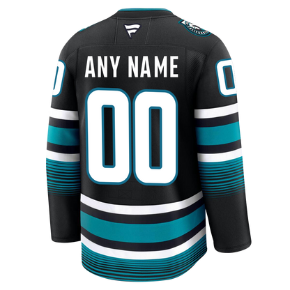 PRE-ORDER ONLY Customizable San Jose Sharks 2024 Fanatics Premium Official NHL Jersey