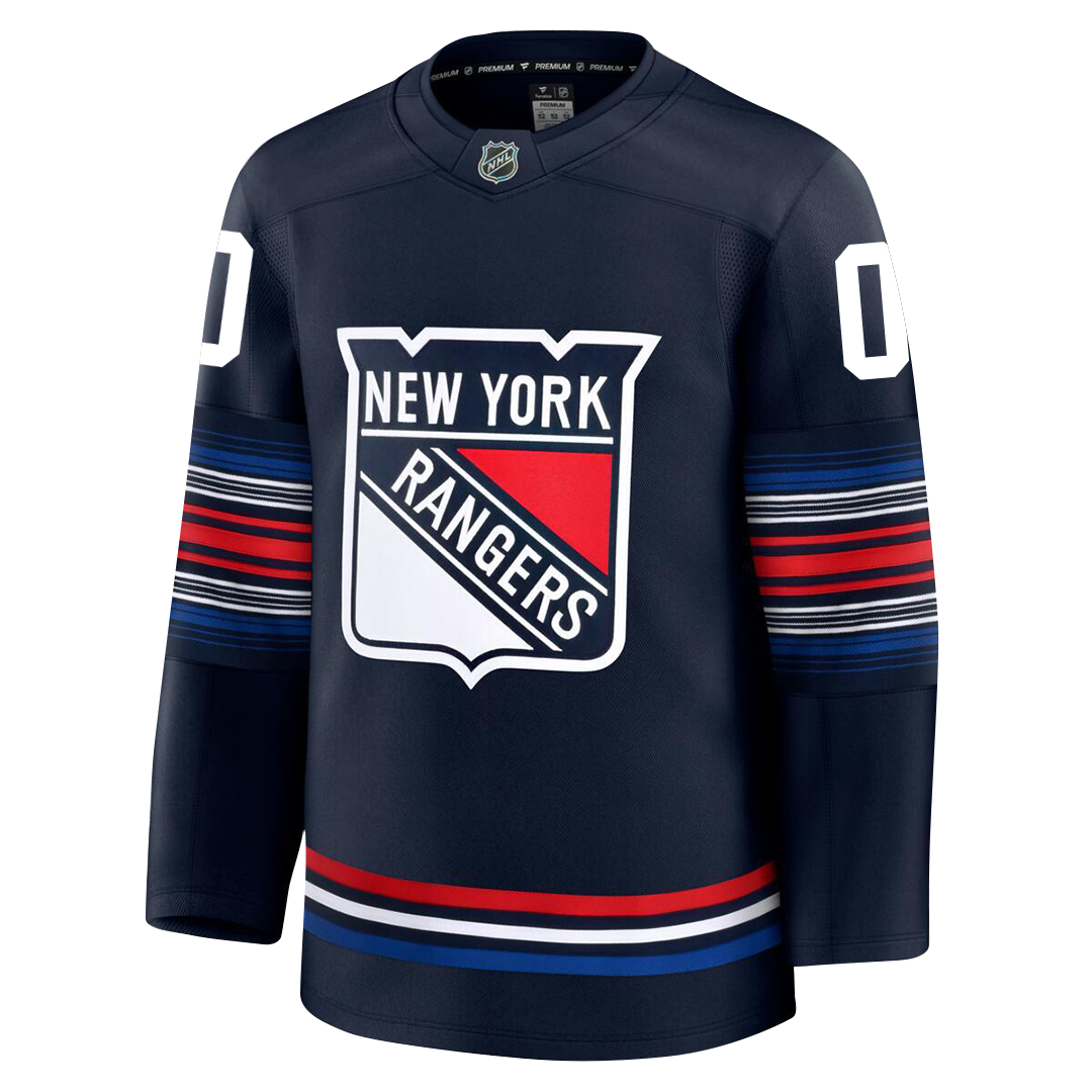 PRE-ORDER ONLY Customizable New York Rangers 2024 Fanatics Premium Official NHL Jersey