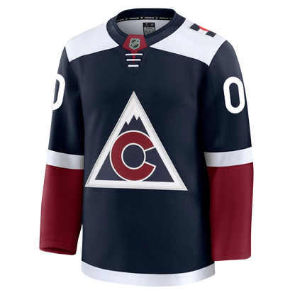 PRE-ORDER ONLY Customizable Colorado Avalanche 2024 Fanatics Premium Official AWAY & THIRD ALTERNATE NHL Jersey