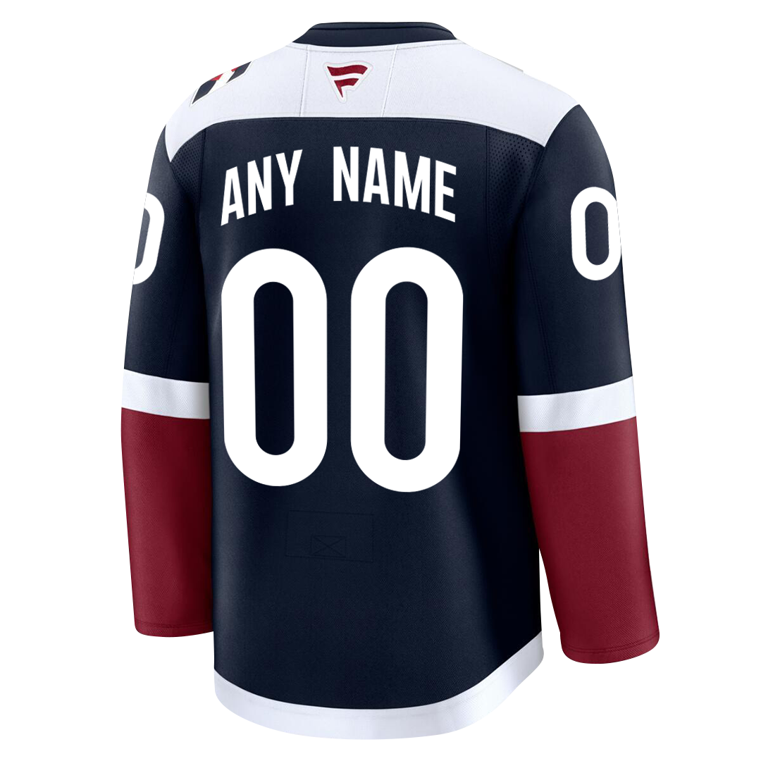 PRE-ORDER ONLY Customizable Colorado Avalanche 2024 Fanatics Premium Official AWAY & THIRD ALTERNATE NHL Jersey