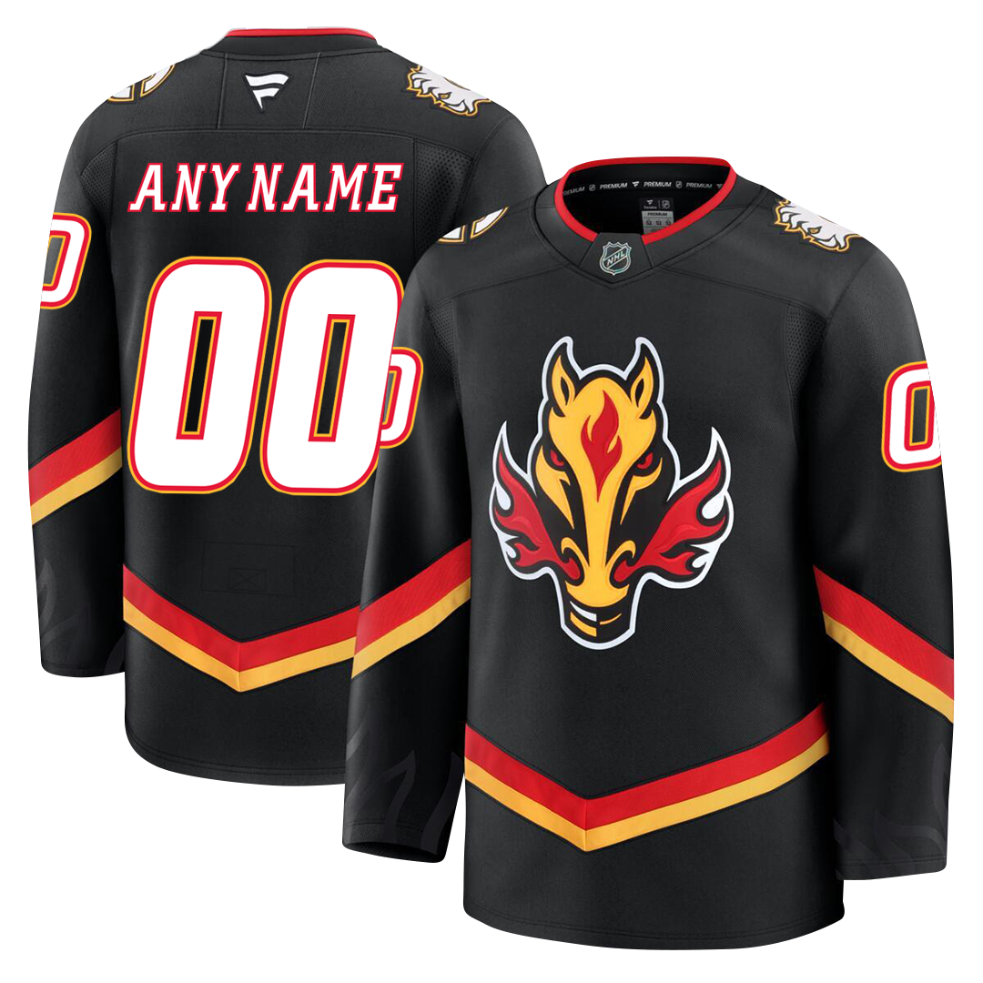 PRE ORDER ONLY Customizable Calgary Flames 2024 Fanatics Premium Official NHL Jersey