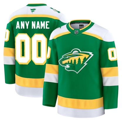 PRE-ORDER ONLY Customizable Minnesota Wild 2024 Fanatics Premium Official NHL Jersey