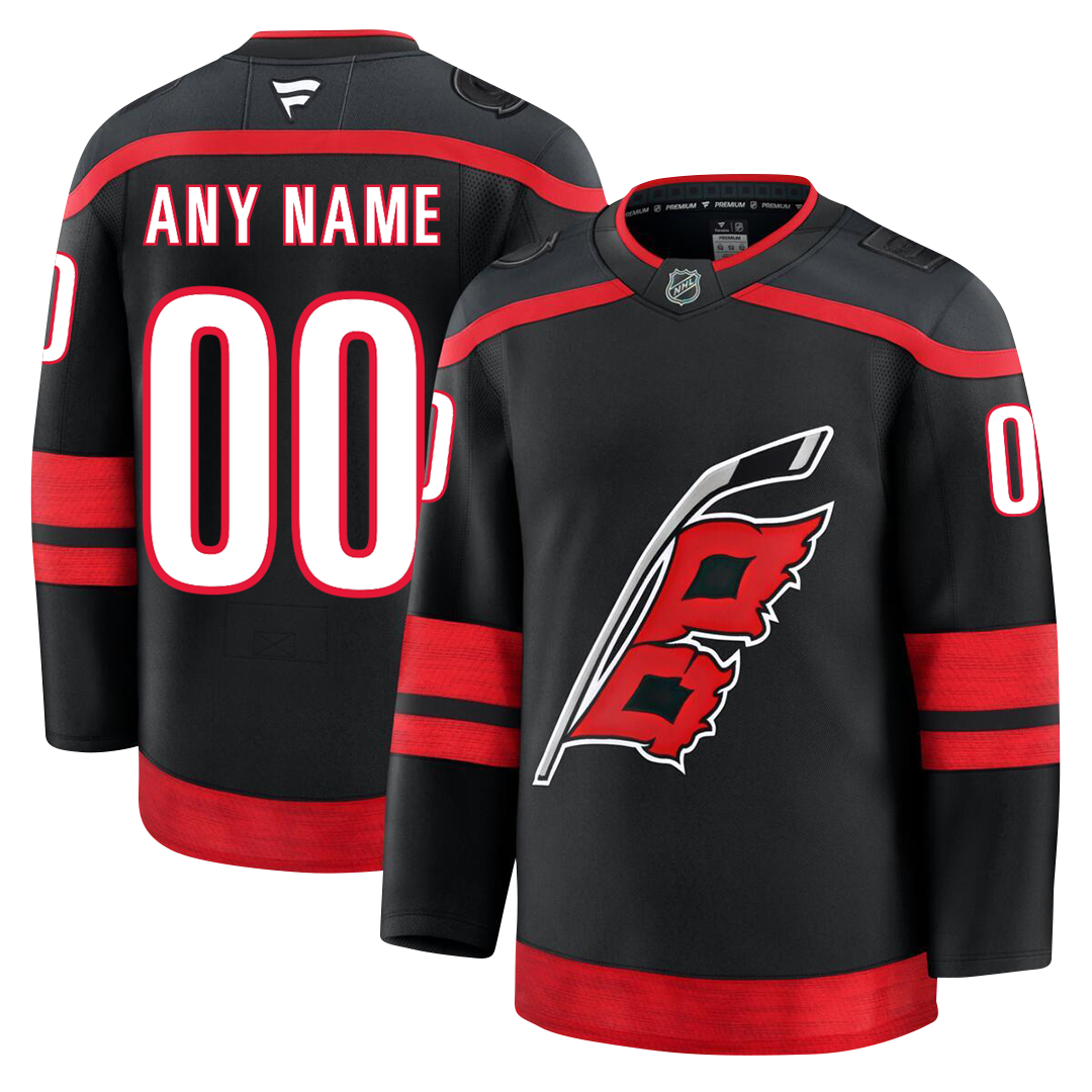 PRE-ORDER ONLY Customizable Carolina Hurricanes 2024 Fanatics Premium Official NHL Jersey