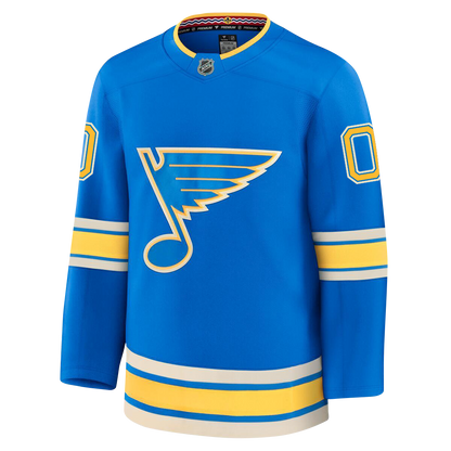 Customizable St. Louis Blues 2024 Fanatics Premium Official NHL THIRD ALTERNATE Jersey