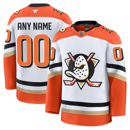 PRE-ORDER ONLY Anaheim Ducks 2024 Fanatics Premium Official NHL AWAY Jersey