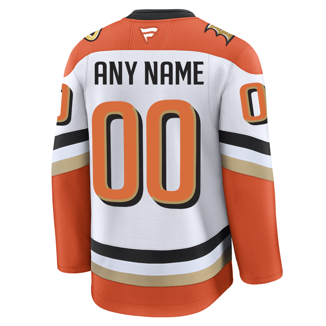 PRE-ORDER ONLY Anaheim Ducks 2024 Fanatics Premium Official NHL AWAY Jersey