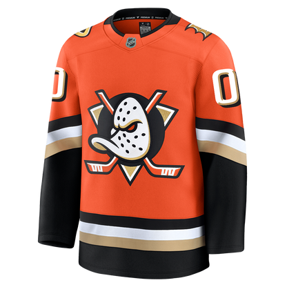 Customizable Anaheim Ducks 2024 Fanatics Premium Official NHL HOME Jersey