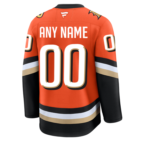 PRE-ORDER ONLY Customizable Anaheim Ducks 2024 Fanatics Premium Official NHL Jersey