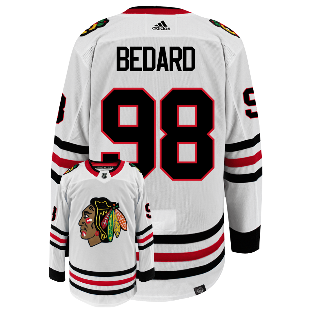 Connor Bedard Chicago Blackhawks Adidas Primegreen Authentic NHL Hockey Jersey