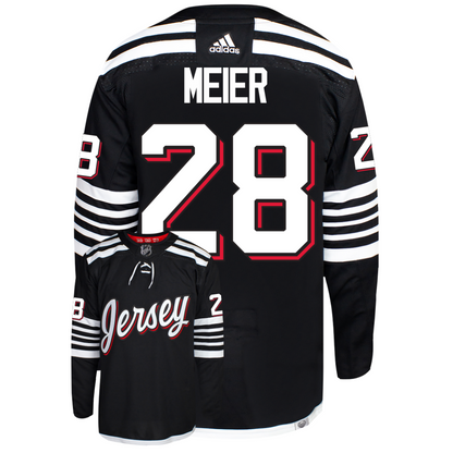 Timo Meier New Jersey Devils Adidas Primegreen Authentic NHL Hockey Jersey