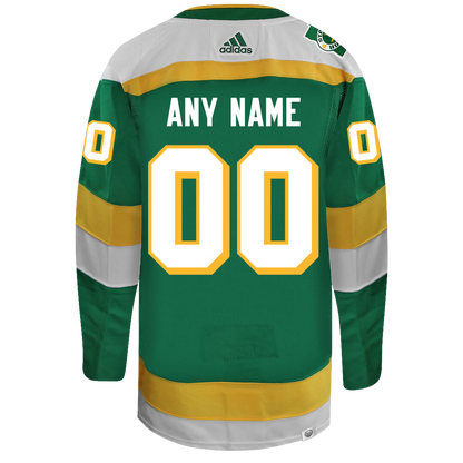 Customizable Minnesota Wild 2023 Third/ Alternate Adidas Primegreen Jersey