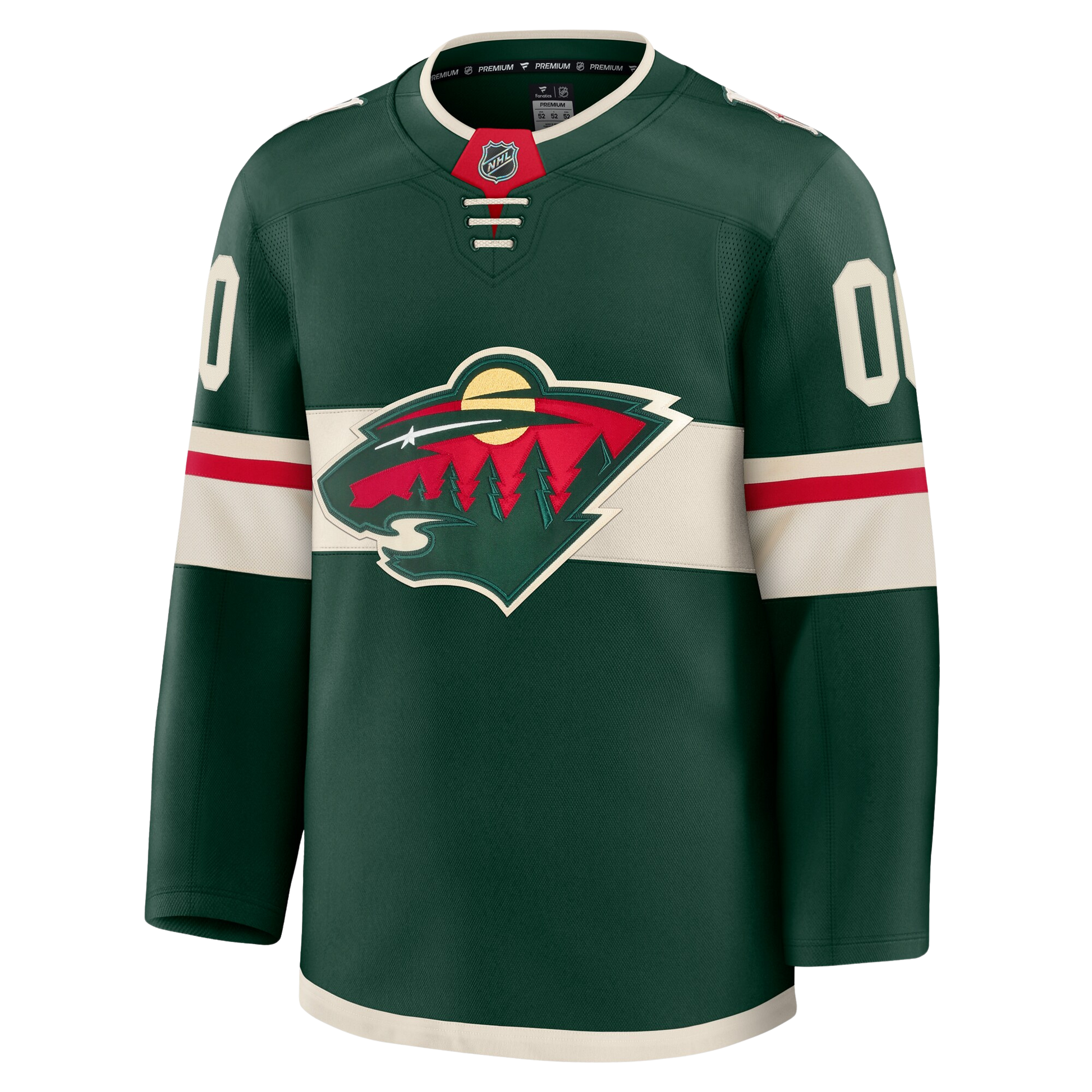 Customizable Minnesota Wild 2024 Fanatics Premium Official NHL