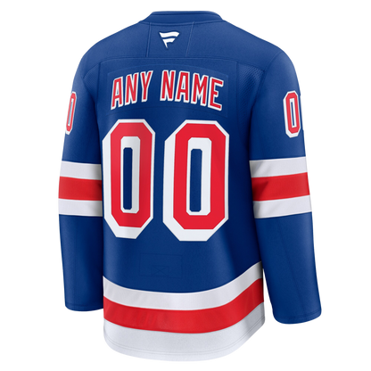 Customizable New York Rangers 2024 Fanatics Premium Official NHL HOME Jersey