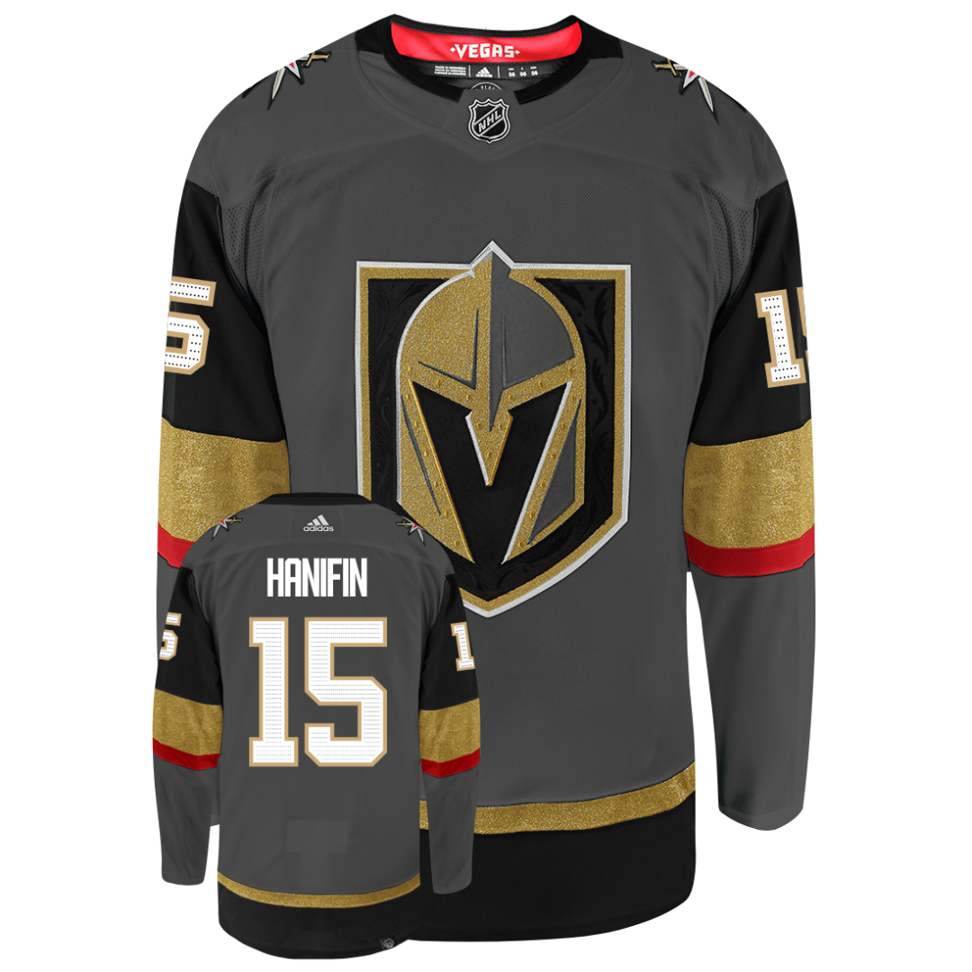 Noah Hanifin Vegas Golden Knights Adidas Primegreen Authentic NHL Hockey Jersey