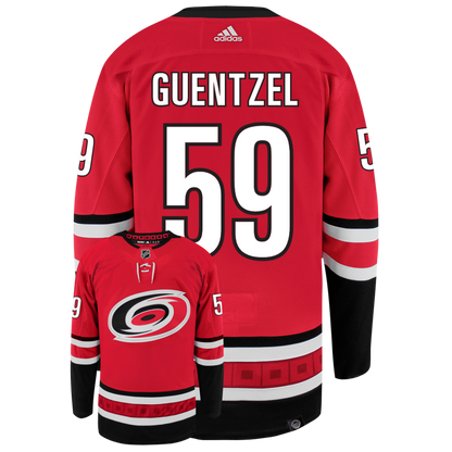 Jake Guentzel Carolina Hurricanes Adidas Primegreen Authentic NHL Hockey Jersey