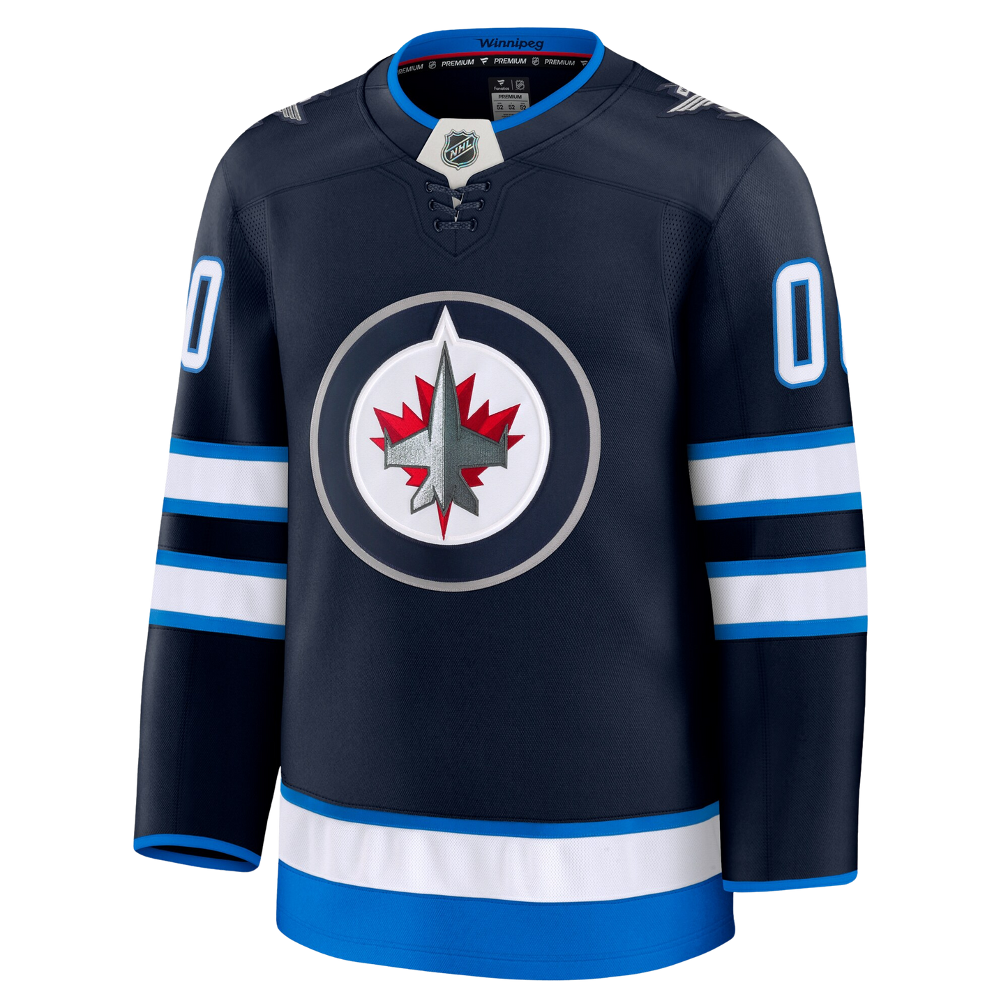 Customizable Winnipeg Jets 2024 Fanatics Premium Official NHL HOME Jersey