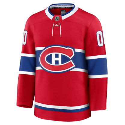 Customizable Montreal Canadiens 2024 Fanatics Premium Official NHL HOME Jersey