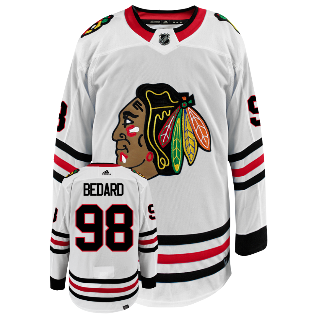 Connor Bedard Chicago Blackhawks Adidas Primegreen Authentic NHL Hockey Jersey