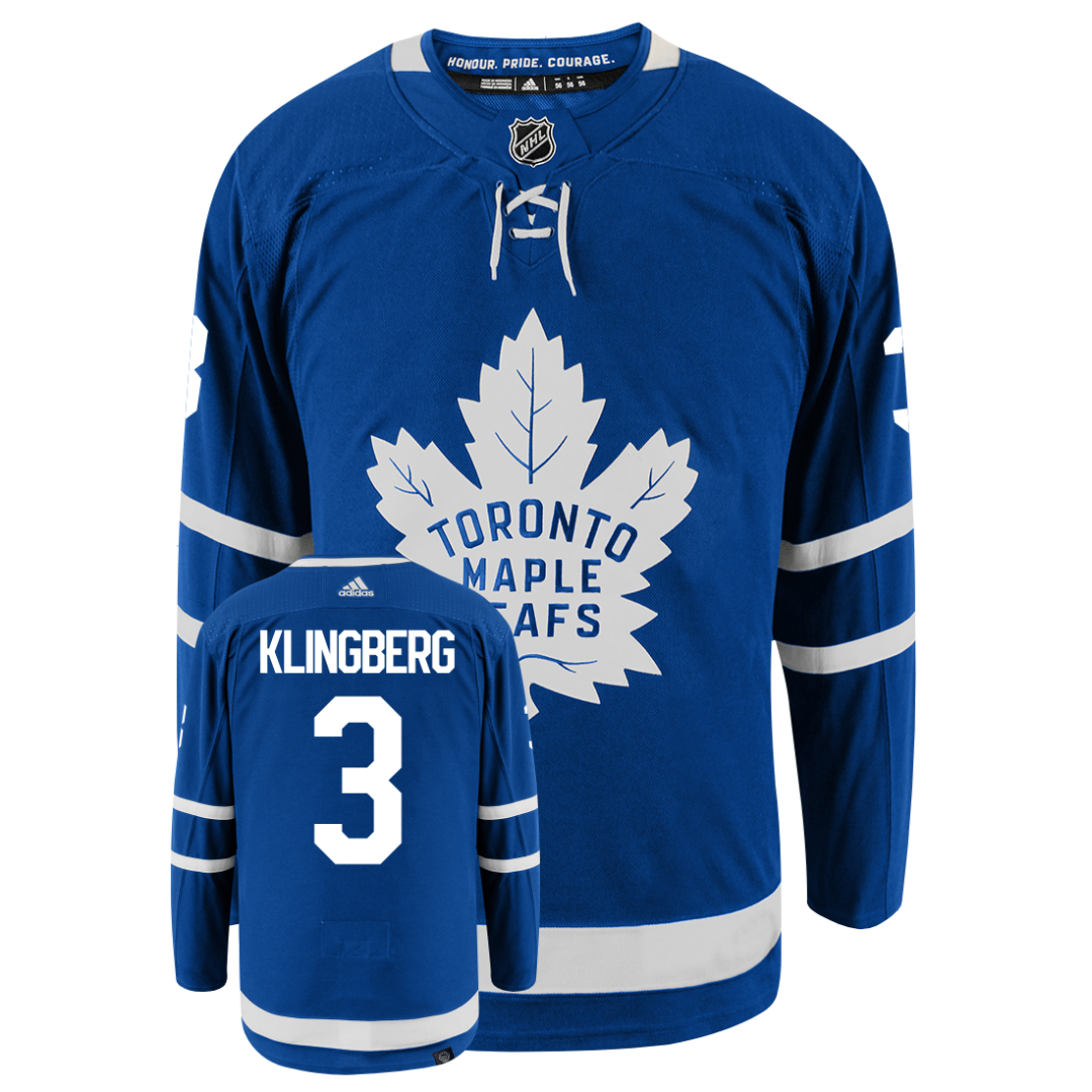 John Klingberg Toronto Maple Leafs Adidas Primegreen Authentic NHL Hockey Jersey