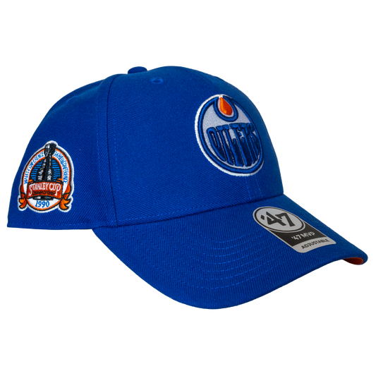 Edmonton Oilers '47 NHL Sure Shot Snapback Cap