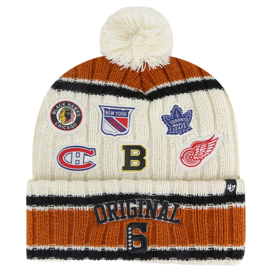 Original 6 '47 NHL Cluster Cuff POM IVO