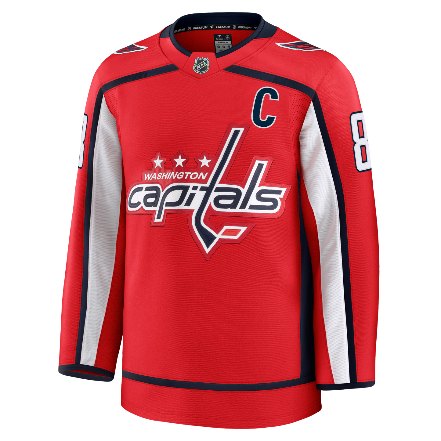 Alex Ovechkin Washington Capitals 2024 Fanatics Premium Official NHL HOME Jersey