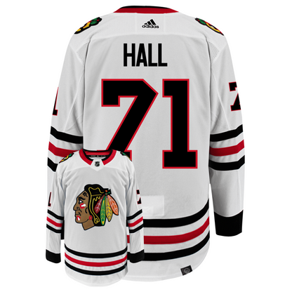 Taylor Hall Chicago Blackhawks Adidas Primegreen Authentic NHL Hockey Jersey