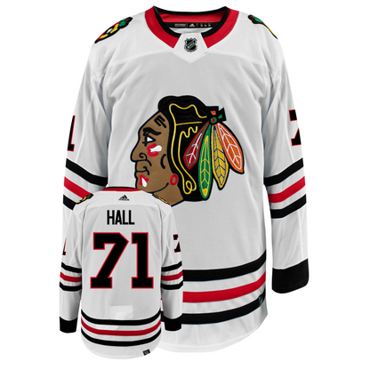 Taylor Hall Chicago Blackhawks Adidas Primegreen Authentic NHL Hockey Jersey