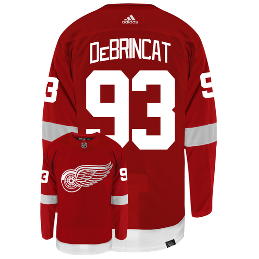 Alex DeBrincat Detroit Red Wings Adidas Primegreen Authentic NHL Hockey Jersey