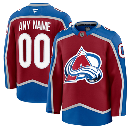 Customizable Colorado Avalanche 2024 Fanatics Premium Official HOME NHL Jersey