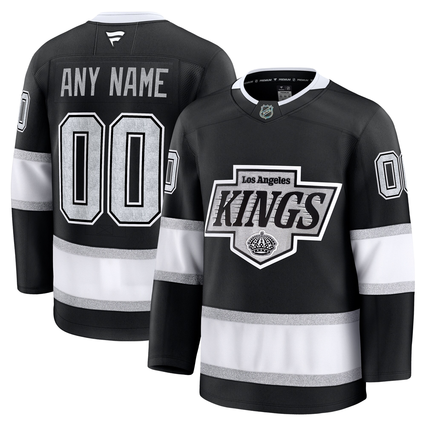 Customizable Los Angeles Kings 2024 Fanatics Premium Official NHL HOME Jersey