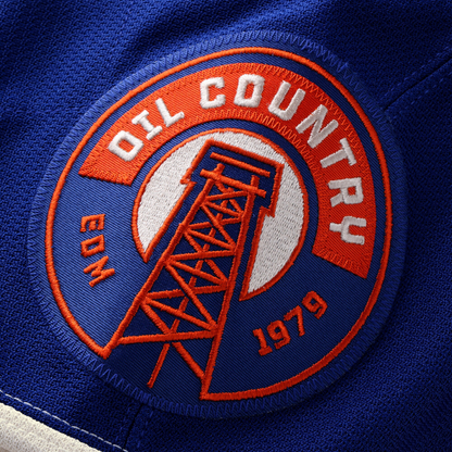 Customizable Edmonton Oilers 2025 Fanatics Premium Official Alternate Jersey