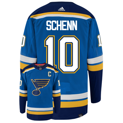 Brayden Schenn St Louis Blues Adidas Primegreen Authentic NHL Hockey Jersey