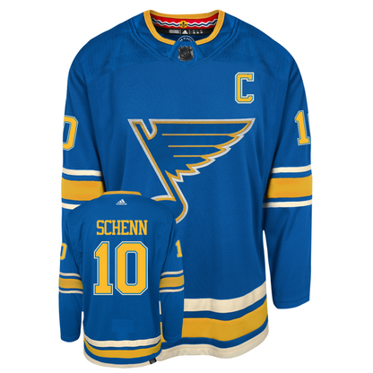 Brayden Schenn St Louis Blues Adidas Primegreen Authentic NHL Hockey Jersey