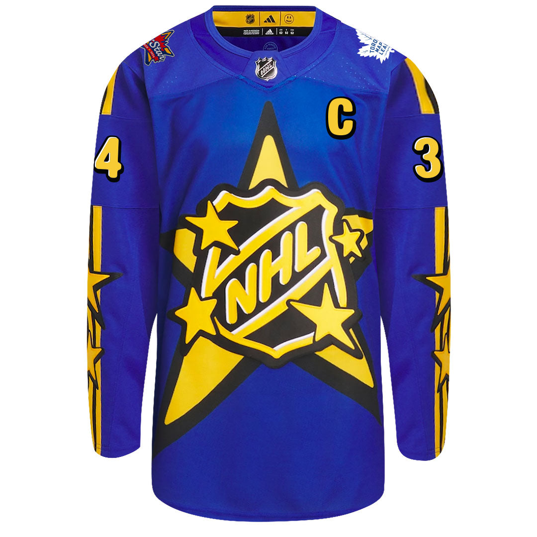Auston Matthews 2024 NHL All-Star Jersey Team Matthews (BLUE)