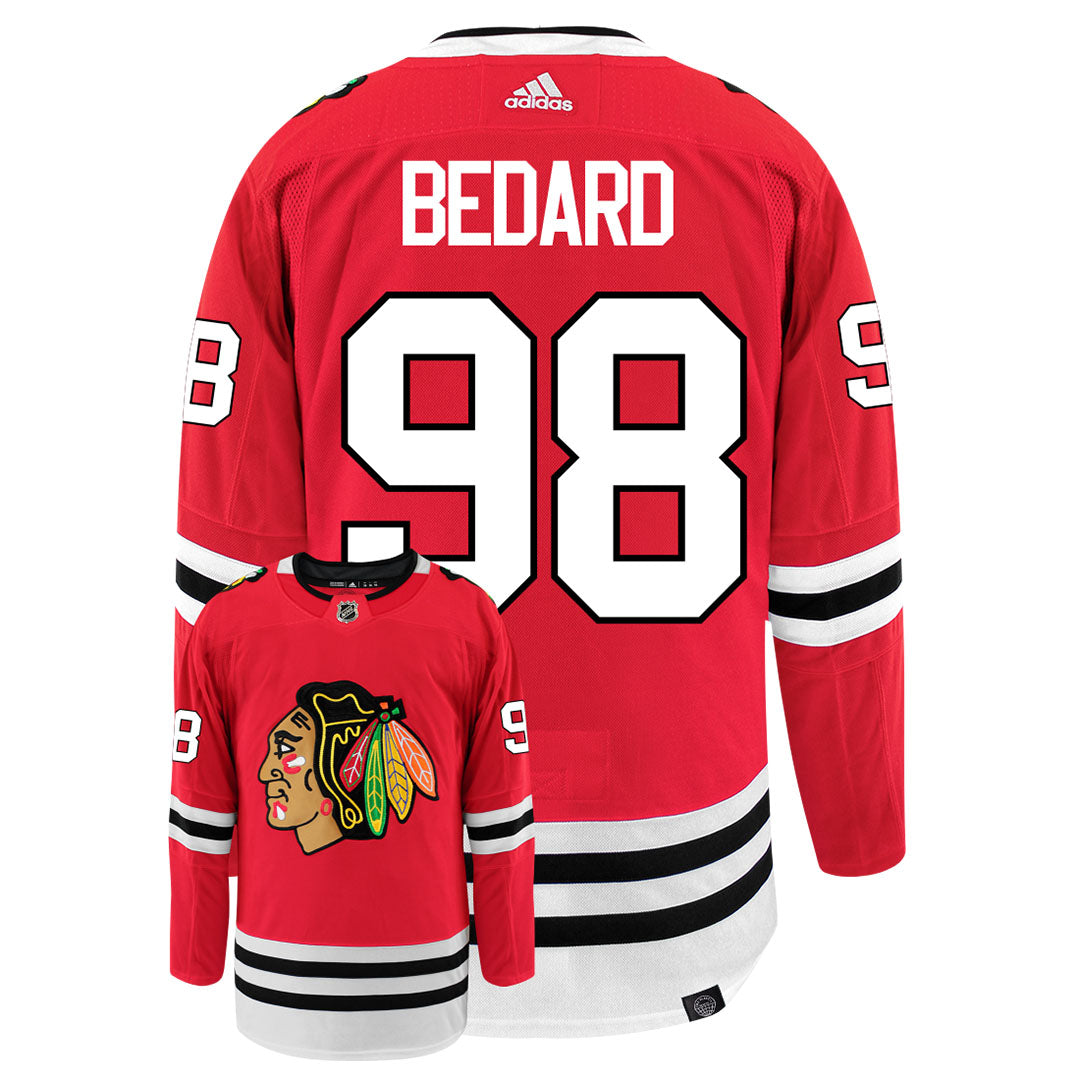 Connor Bedard Chicago Blackhawks Adidas Primegreen Authentic NHL Hockey Jersey
