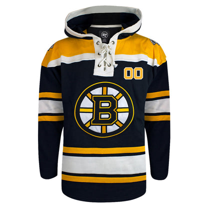 Customizable Boston Bruins 47' Fleece Lacer Hoody