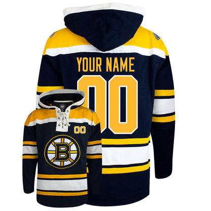 Customizable Boston Bruins 47' Fleece Lacer Hoody