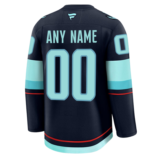 PRE-ORDER ONLY Customizable Seattle Kraken 2024 Fanatics Premium Official NHL Jersey