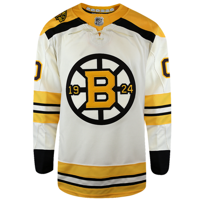 Customizable Boston Bruins Centennial Adidas Primegreen Authentic NHL Hockey Jersey