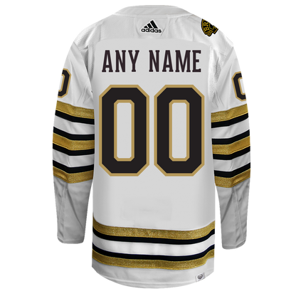 Customizable Boston Bruins Centennial Adidas Primegreen Authentic NHL Hockey Jersey