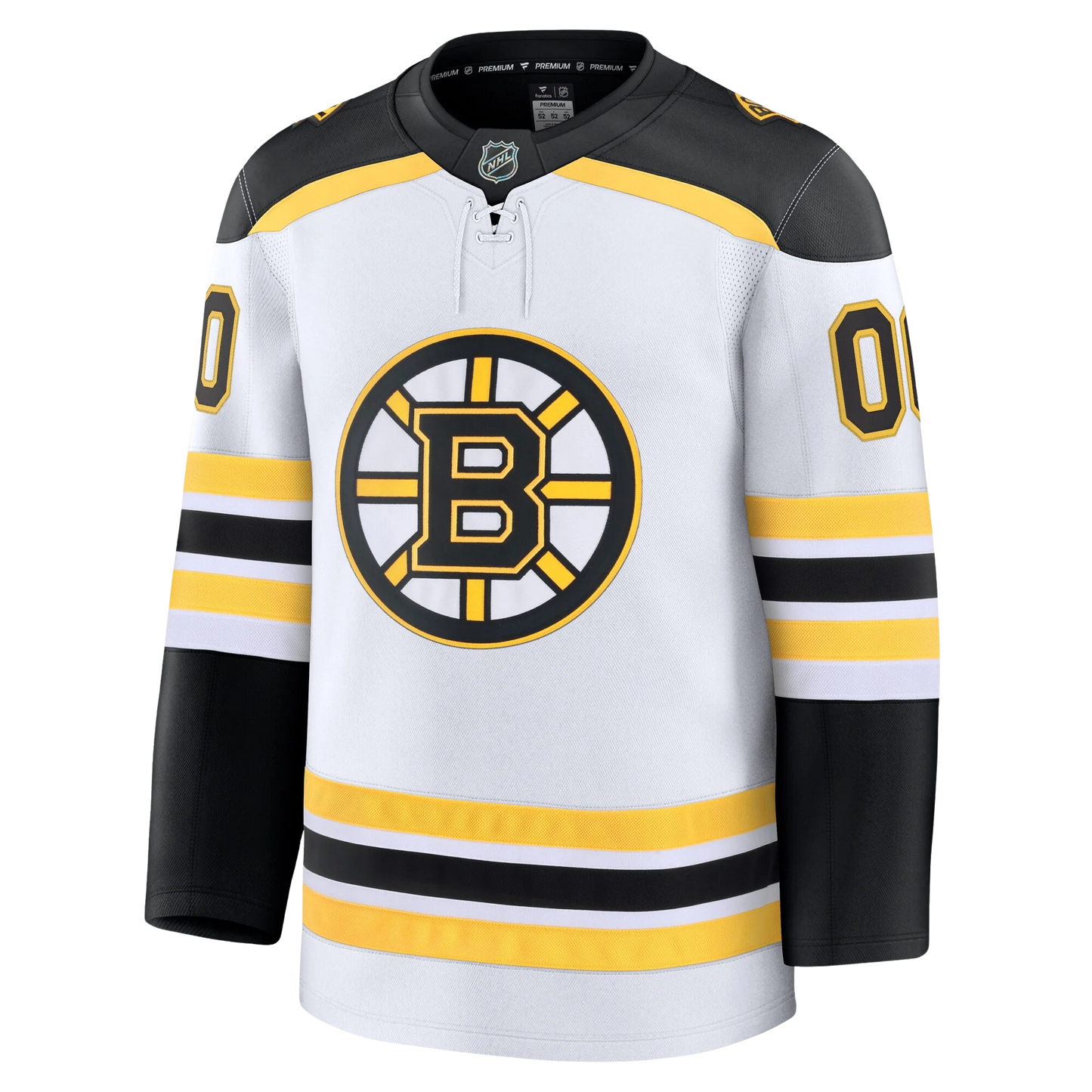 Customizable Boston Bruins 2024 Fanatics Premium Official NHL AWAY Jersey