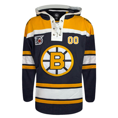 Customizable Boston Bruins 47' Retro Superior Lacer Hoody