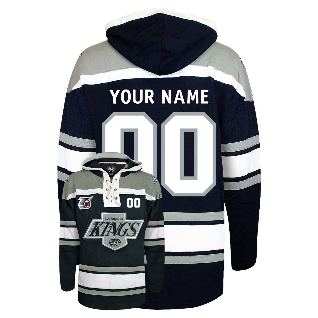 Customizable Los Angeles Kings 47' Retro Superior Lacer Hoody