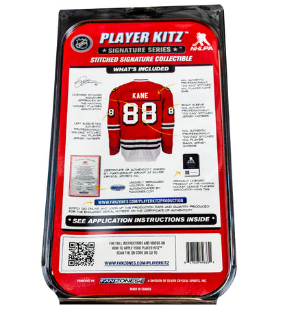 Patrick Kane #88 Player Kitz Signature Series Stitched Autograph